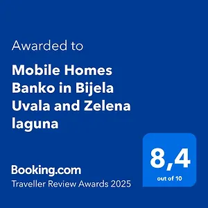 Mobile Homes Banko In Bijela Uvala And Zelena Laguna Village de vacances